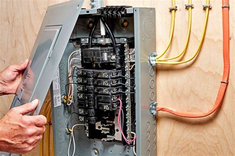 how to replace an exterior electrical box|circuit breaker box replacement cost.